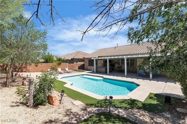 9362 Wilderness Glen Ave, Las Vegas, NV 89178 - view of swimming pool featuring a patio area