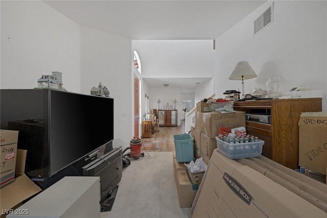 2147 Bridle Wreath Ln, Las Vegas, NV 89156 - living room featuring wood finished floors