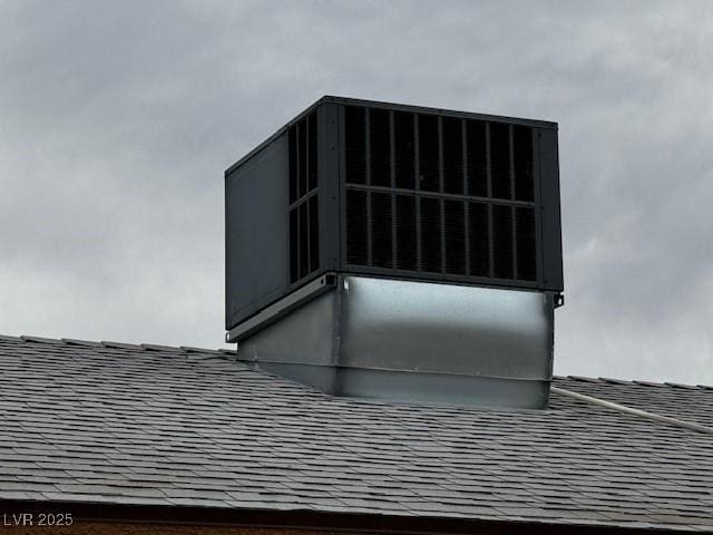 4189 Studio St, Las Vegas, NV 89115 - exterior view of roof with shingles