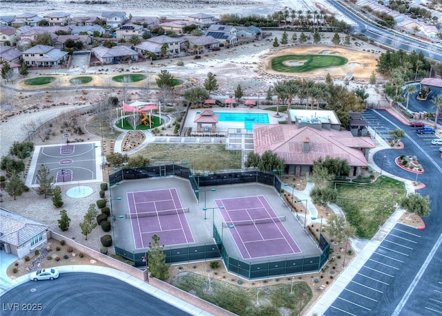 7404 Eggshell Dr, North Las Vegas, NV 89084 - aerial view of residential area