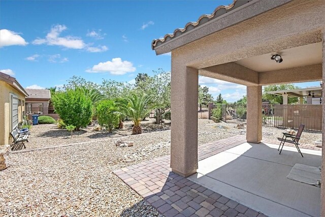 6039 Tokara Ave, Las Vegas, NV 89122 - view of patio