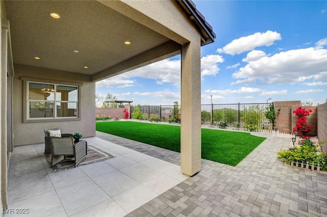 350 Gandara St, Las Vegas, NV 89138 - view of patio / terrace