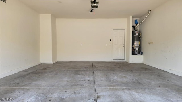 386 Botanic Gardens Dr, Las Vegas, NV 89148 - garage featuring secured water heater and a garage door opener