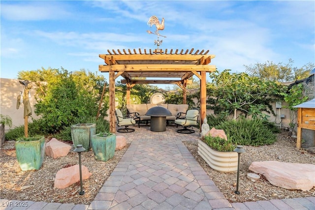 197 Ebb Tide Cir, Las Vegas, NV 89123 - view of patio with a pergola