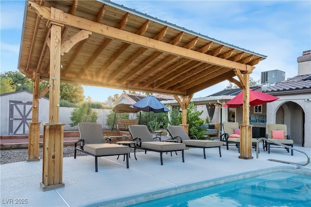 197 Ebb Tide Cir, Las Vegas, NV 89123 - view of patio / terrace featuring an outdoor hangout area