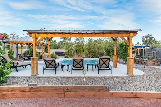 197 Ebb Tide Cir, Las Vegas, NV 89123 - view of patio with a gazebo