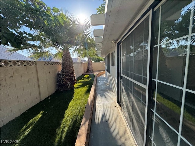 3136 Jane Austin Ave, North Las Vegas, NV 89031 - view of home's exterior with a fenced backyard