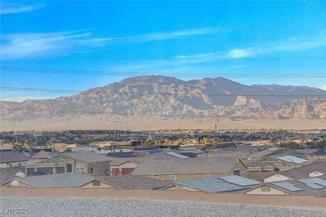 5236 Sunstone Mesa Dr, Las Vegas, NV 89166 - mountain view with nearby suburban area