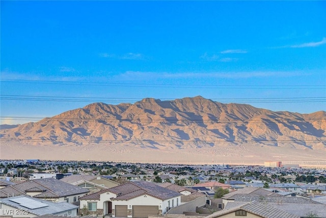 5236 Sunstone Mesa Dr, Las Vegas, NV 89166 - mountain view featuring nearby suburban area