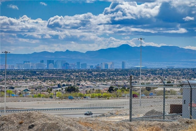 5236 Sunstone Mesa Dr, Las Vegas, NV 89166 - view of mountain backdrop with nearby urban area