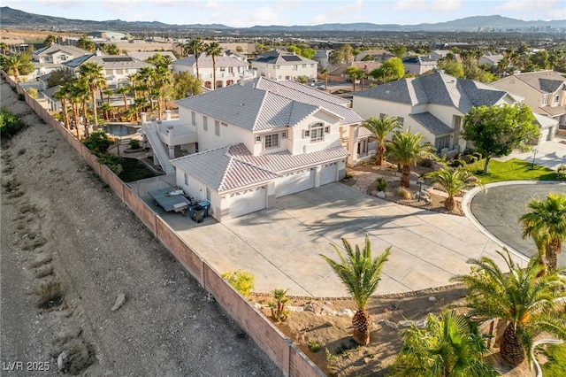 6999 Stone Meadows Ave, Las Vegas, NV 89142 - aerial perspective of suburban area featuring a mountain backdrop