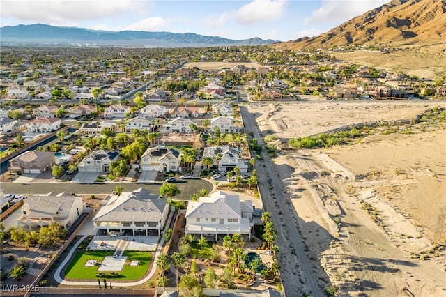 6999 Stone Meadows Ave, Las Vegas, NV 89142 - aerial view of property's location featuring mountains and nearby suburban area