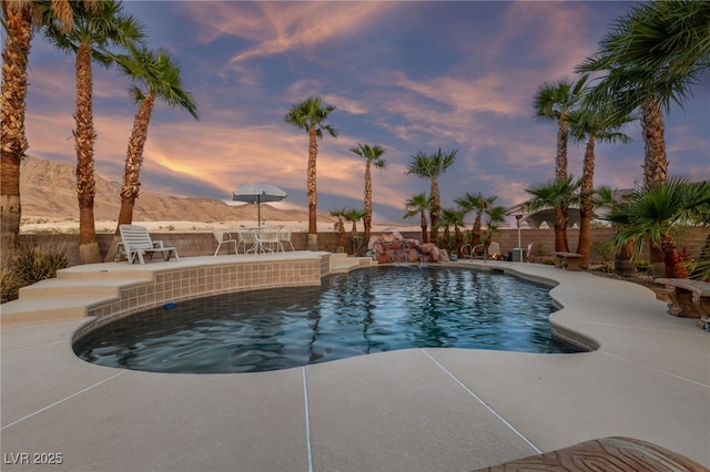 6999 Stone Meadows Ave, Las Vegas, NV 89142 - view of swimming pool featuring a patio area