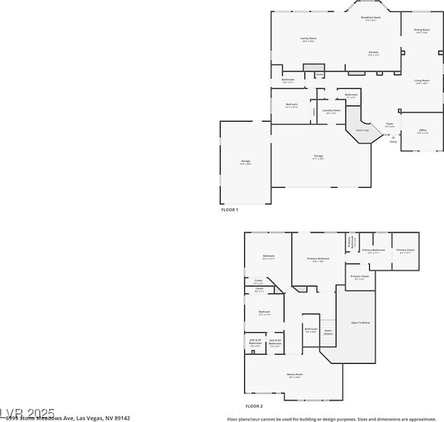 6999 Stone Meadows Ave, Las Vegas, NV 89142 - home floor plan