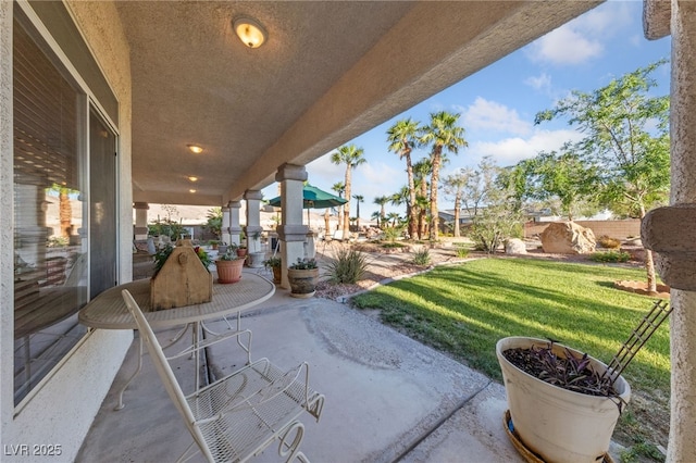 6999 Stone Meadows Ave, Las Vegas, NV 89142 - view of patio