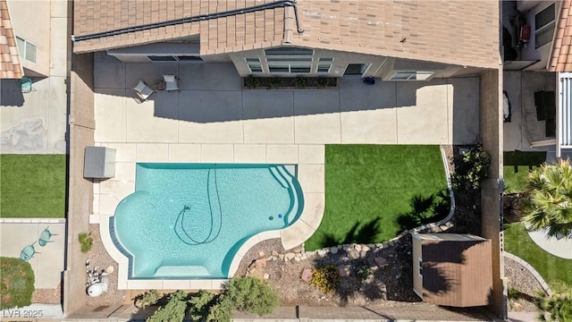 8714 Las Posas Ave, Las Vegas, NV 89147 - bird's eye view