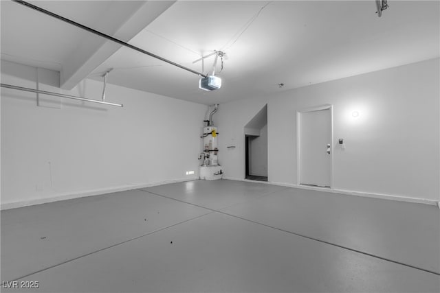 4149 Dignified Ct, North Las Vegas, NV 89032 - garage with a garage door opener and strapped water heater