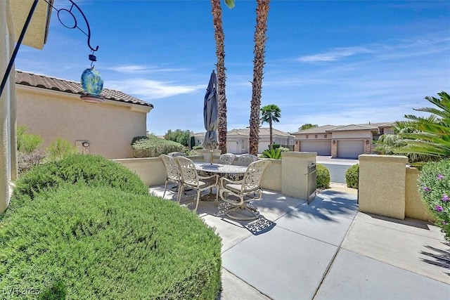 5068 Rivedro St, Las Vegas, NV 89135 - view of patio featuring outdoor dining area