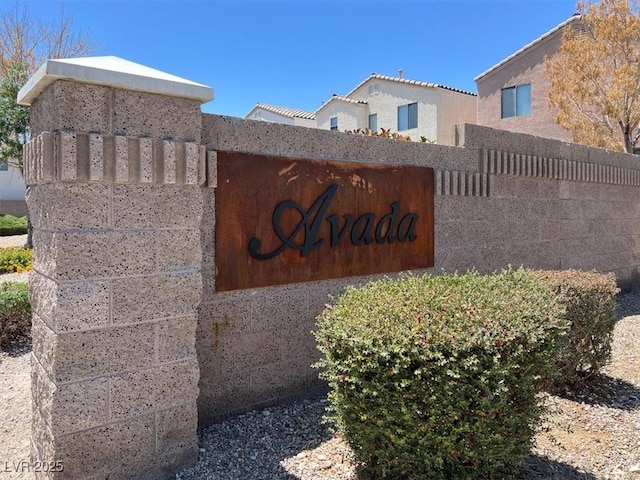10230 Viterbo St, Las Vegas, NV 89183 - view of community sign