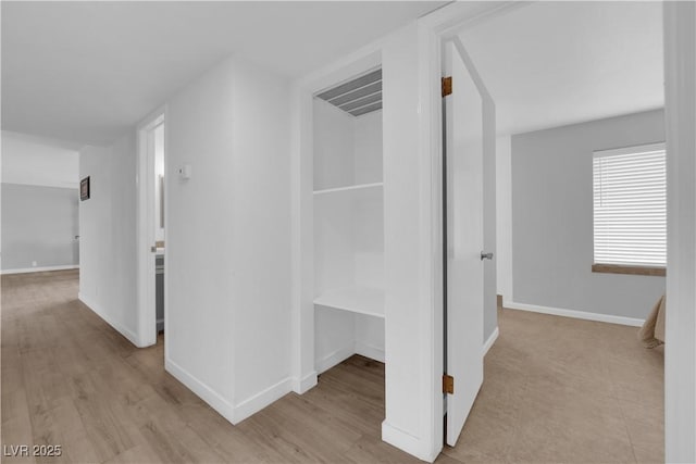 721 Carpenter Dr, Las Vegas, NV 89107 - hall with baseboards and wood finished floors