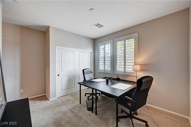 2902 Ventana Ridge Ave, Henderson, NV 89044 - office featuring light carpet and baseboards