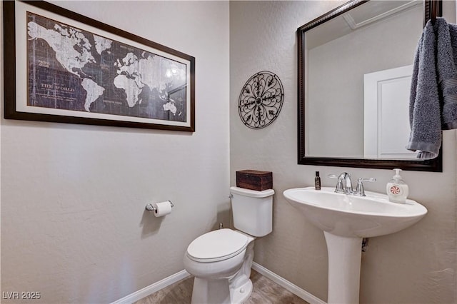 2902 Ventana Ridge Ave, Henderson, NV 89044 - bathroom with toilet and baseboards