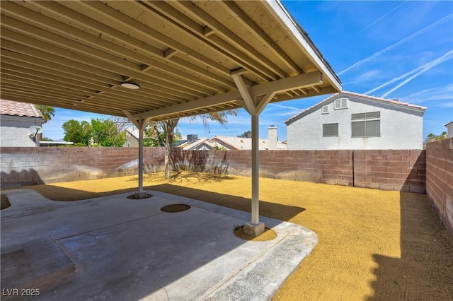 1724 Navajo Lake Way, Las Vegas, NV 89128 - view of patio featuring a fenced backyard