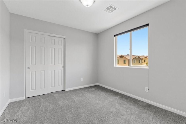 2276 Sky Island Dr, Henderson, NV 89002 - unfurnished bedroom featuring carpet floors and a closet