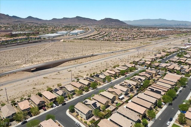 2276 Sky Island Dr, Henderson, NV 89002 - aerial overview of property's location with nearby suburban area