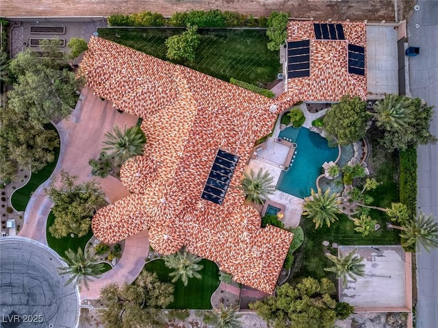 8130 Cassian Ct, Las Vegas, NV 89129 - bird's eye view of a pool