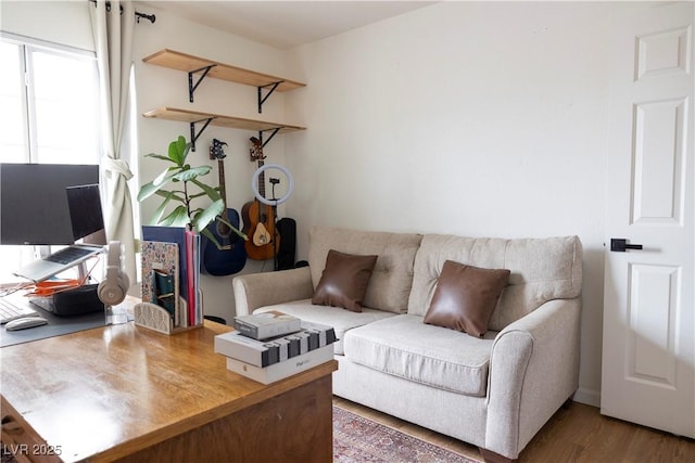 5400 Tassara Way Unit 106, Las Vegas, NV 89108 - living area featuring wood finished floors