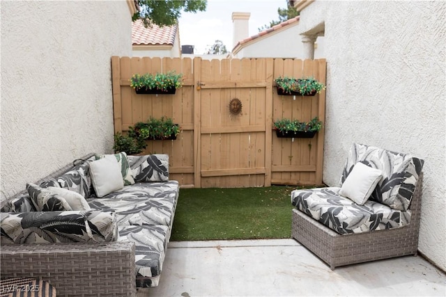 5400 Tassara Way Unit 106, Las Vegas, NV 89108 - view of patio featuring fence