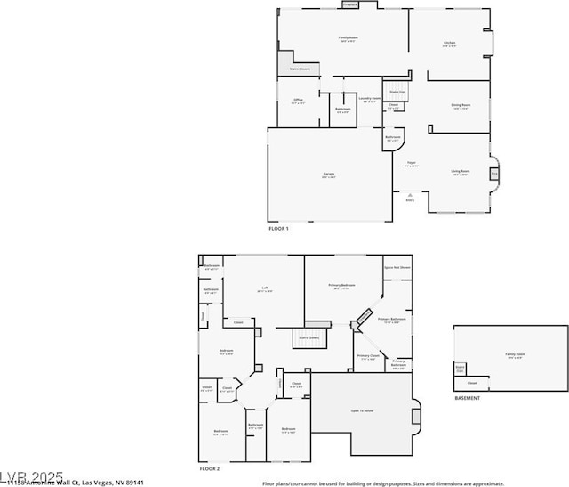 11158 Antonine Wall Ct, Las Vegas, NV 89141 - floor plan / room layout