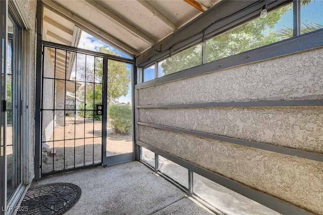 227 N Lamb Blvd Unit B, Las Vegas, NV 89110 - view of unfurnished sunroom