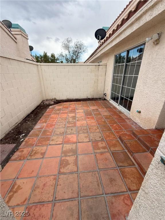 7969 Cina Ave, Las Vegas, NV 89147 - view of patio / terrace featuring a fenced backyard