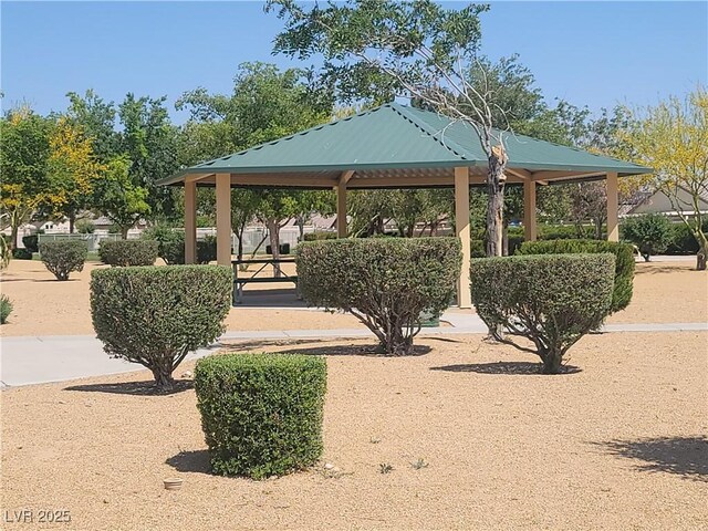 5460 Chippewa, Pahrump, NV 89061 - view of home's community featuring a gazebo