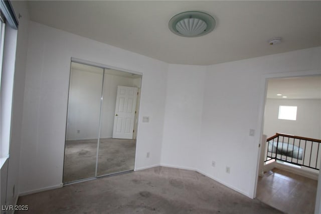 3440 Crystal Tower St, Las Vegas, NV 89129 - unfurnished bedroom featuring baseboards, carpet floors, and a closet