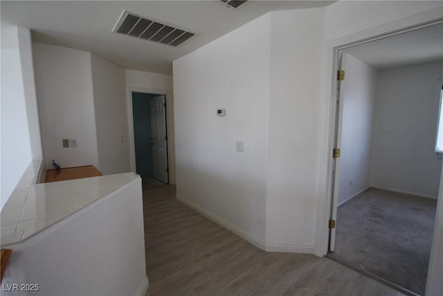 3440 Crystal Tower St, Las Vegas, NV 89129 - corridor with light wood-style floors and baseboards