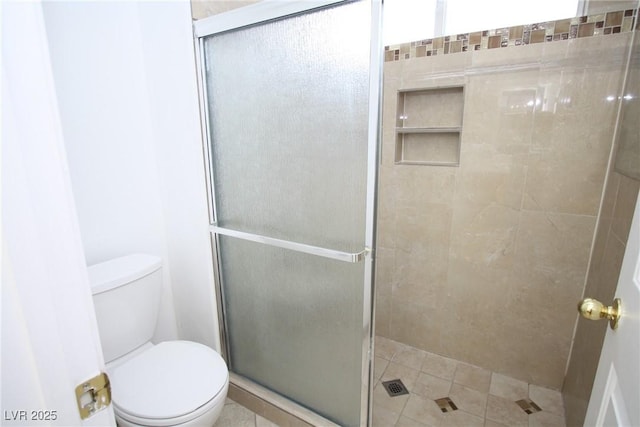 3440 Crystal Tower St, Las Vegas, NV 89129 - full bathroom featuring a stall shower and toilet