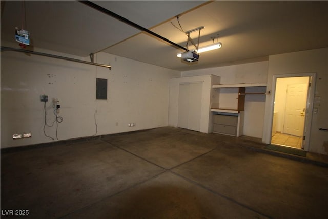 3440 Crystal Tower St, Las Vegas, NV 89129 - garage with electric panel and a garage door opener