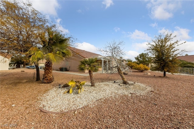 9917 Arbuckle Dr, Las Vegas, NV 89134 - view of yard with central air condition unit