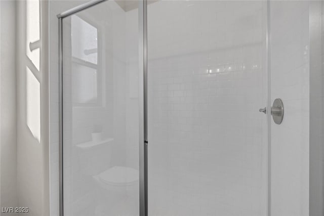 2246 Bird Of Prey St, Las Vegas, NV 89138 - bathroom with a shower stall and toilet