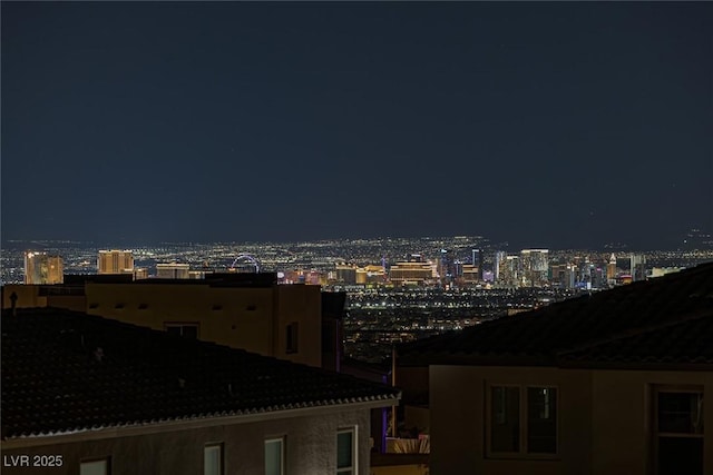 2246 Bird Of Prey St, Las Vegas, NV 89138 - view of city with a view of city lights