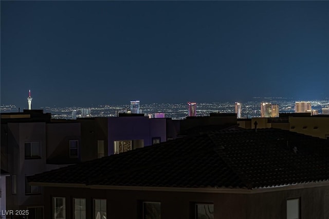2246 Bird Of Prey St, Las Vegas, NV 89138 - city view with a view of city lights