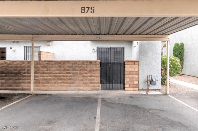 875 Rhinegold Way, Las Vegas, NV 89110 - garage with covered parking