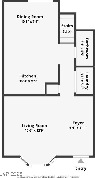 875 Rhinegold Way, Las Vegas, NV 89110 - floor plan / room layout