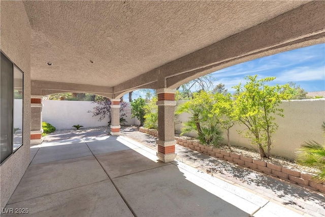 8437 Apple Hill Ct, Las Vegas, NV 89128 - view of patio featuring a fenced backyard