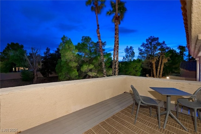 5125 Turnberry Ln, Las Vegas, NV 89113 - view of wooden terrace