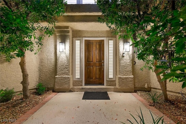 5125 Turnberry Ln, Las Vegas, NV 89113 - view of exterior entry with stucco siding