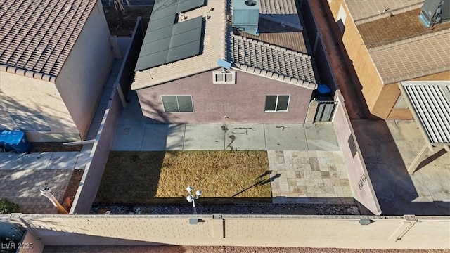 5184 Mineral Lake Dr, Las Vegas, NV 89122 - aerial view of property and surrounding area